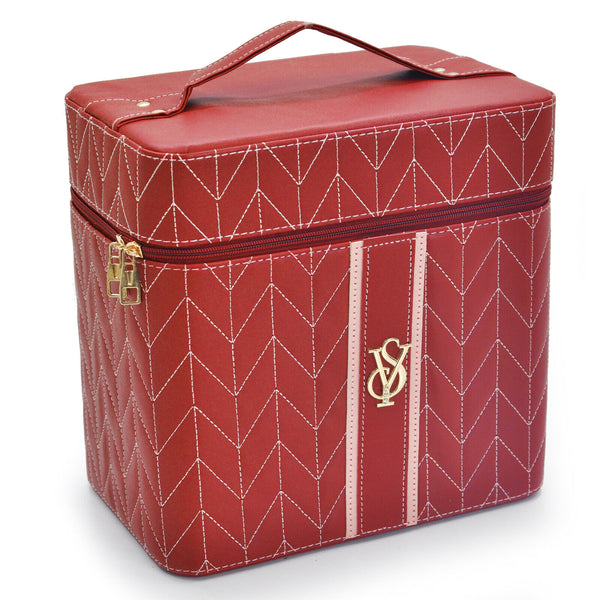 Portagioie scatola da viaggio porta gioielli cofanetto trousse trucchi creme set
