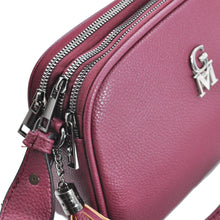 Carica l&#39;immagine nel visualizzatore di Gallery, Borsa borsetta multitasche 3 zip capiente MILANO donna tracolla cinghia ragazza