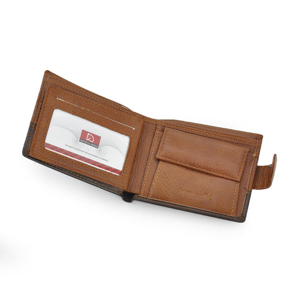 Portafoglio Vera pelle uomo HORSE porta carte ribaltina vintage portamonete zip