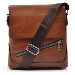 Borsello tracolla borsa uomo Buluo Casual Men Pu leather Bag