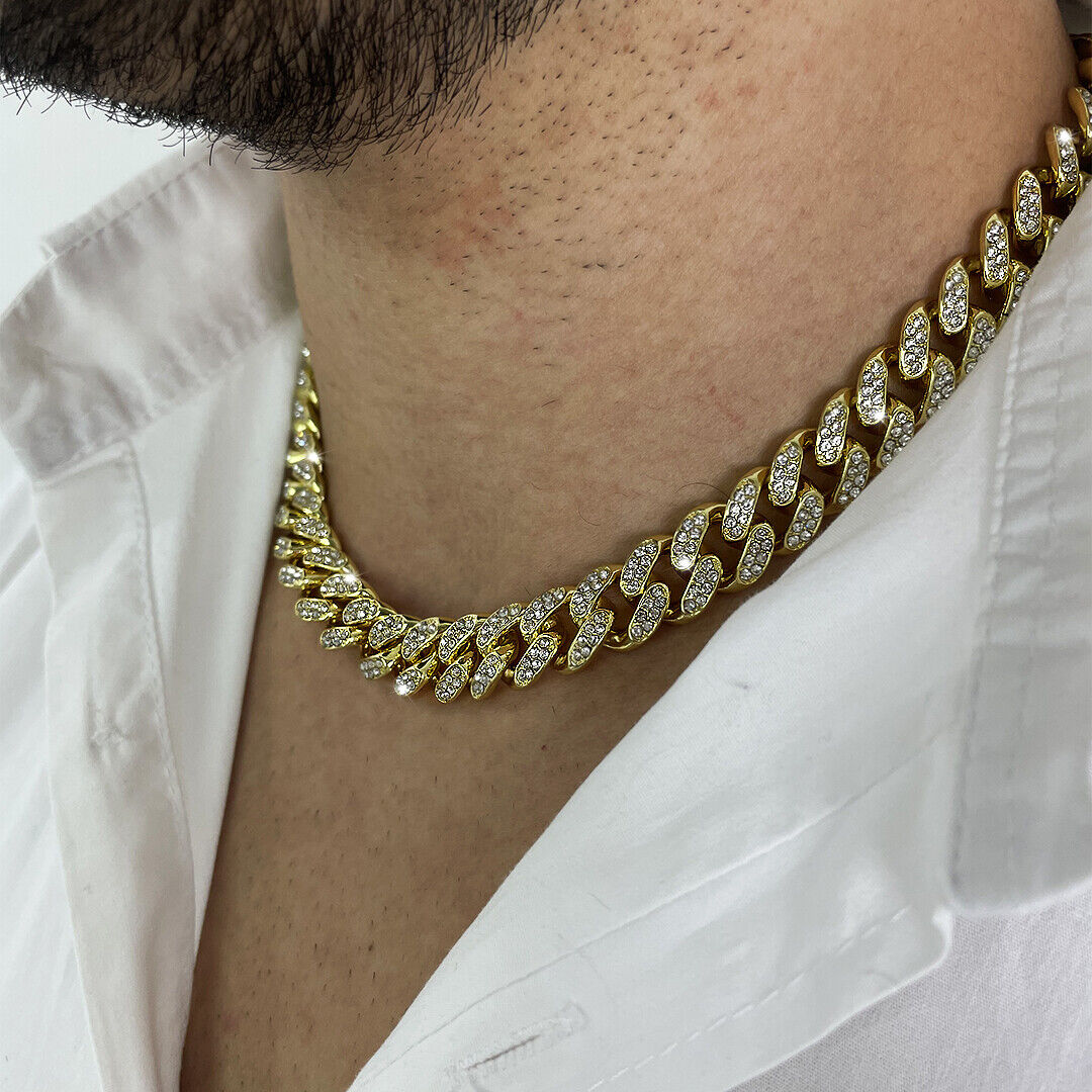 Collana Uomo Maglia Piena Oro 18kt - Foto 2
