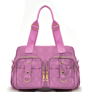 Borsa tessuto stoffa nylon kipling spalla tracolla shopping elegante poliamide