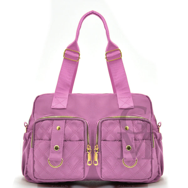 Borsa tessuto stoffa nylon kipling spalla tracolla shopping elegante poliamide