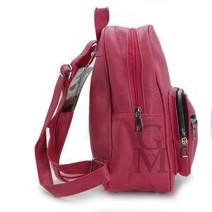 Zaino zainetto semplice piccolo particolare casual passeggio sportivo sport rosa