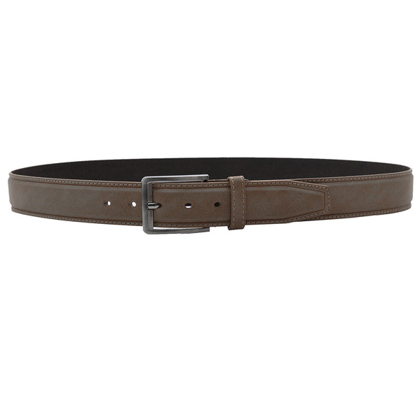 Cintura 3,5cm nuova vera pelle beige vintage Cinta uomo Casual moda semplice