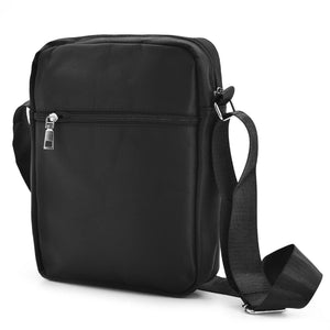 JUNPIN borsello uomo borsa tracolla sport nylon nero tessuto casual grande nuovo