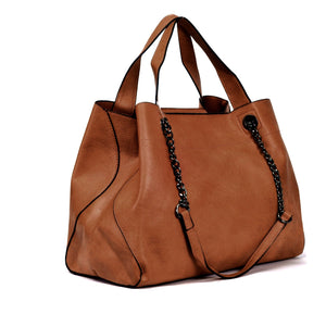 BORSA DONNA ELEGANTE CAPIENTE SACCO HOBO CATENA SPALLA MANO TRACOLLA