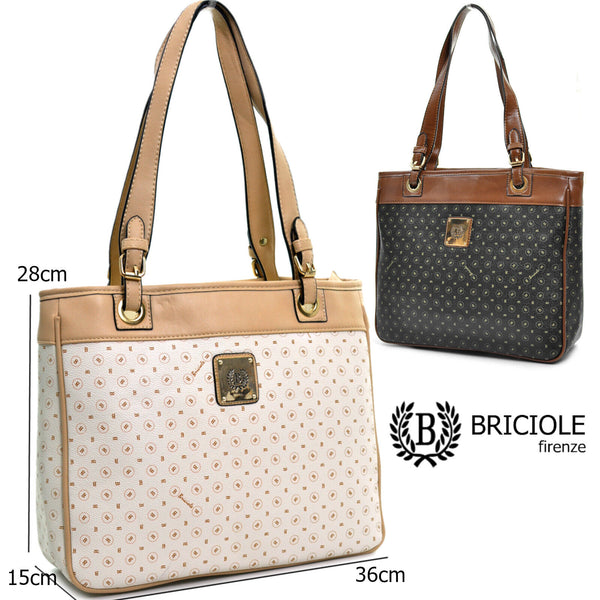 borsa donna spalla originale Briciole firenze fantasia scritte tracolla shopping