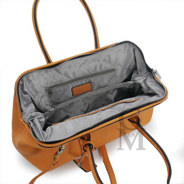 Borsa donna firmata Coveri pelle bauletto rigido baule rigido elegante tracolla