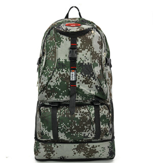 Zaino grande trekking softair militare mimetico campeggio escursionismo viaggio