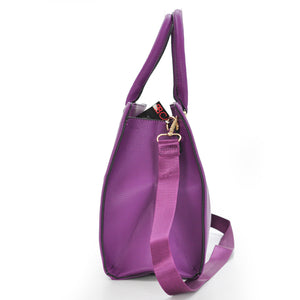 Borsa firmata Cavalli nuova spalla bauletto rigida tracolla elegante viola nuova