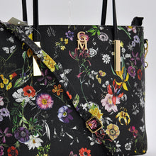 Carica l&#39;immagine nel visualizzatore di Gallery, Borsa shopping moda grande GM donna grande spalla pelle fantasia fiori floreale