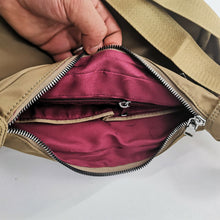 Carica l&#39;immagine nel visualizzatore di Gallery, Gyoiamea borsa giornaliera donna tracolla nylon tasche capiente tessuto tela