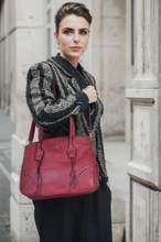 Carica l&#39;immagine nel visualizzatore di Gallery, Borsa Coveri World bauletto donna tracolla nuova grande tasche moda multitasche