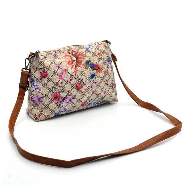 Gm borsa 3in1 hobo sacco casual manici catena tracolla fantasia fiori floreale