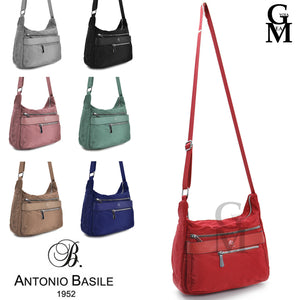 Tracolla borsa A. Basile messenger donna nylon tasche tessuto impermeabile moda