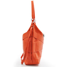 Carica l&#39;immagine nel visualizzatore di Gallery, Borsa GM donna pelle mono manico intrecciata hobo capiente sacco grande spalla