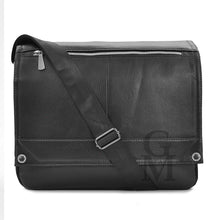 Carica l&#39;immagine nel visualizzatore di Gallery, Borsa tracolla nylon pelle uomo porta documenti notebook pc casual grande lavoro