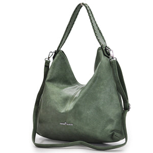 EMPORIO VALENTINI borsa donna sacco hobo pelle grande spalla monomanico grande