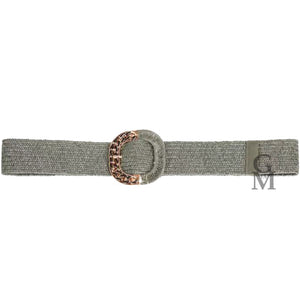 Cintura cinta donna tipo paglia artigianale cinturone made in italy stringivita