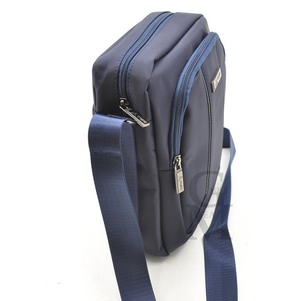 Borsello uomo USB porta ipad tablet tracolla borsa nylon tessuto lavoro casual