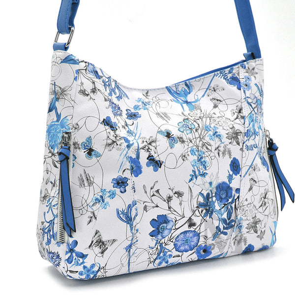 GM Borsa donna colorata fiori tracolla fiorata elegante passeggio postina nuova