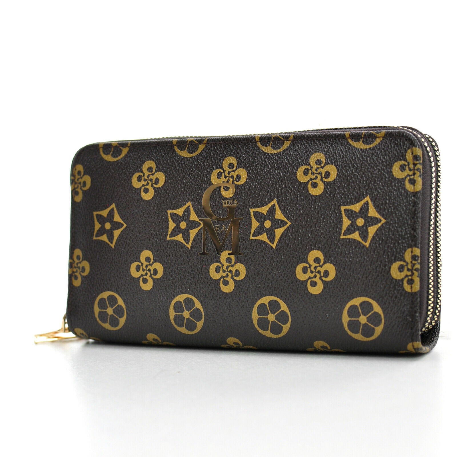 Portafoglio Donna In Pelle Con Cinturino - Grande Capacità, Blocco RFID, Doppia Cerniera - Foto 1