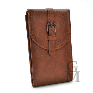 Mini borsa Porta cellulare Borsetta Portafoglio GM donna vintage pelle porta
