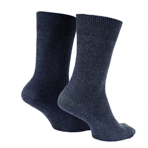 6 paia sanitarie calze calzini uomo lunghi polpaccio lana invernali termiche