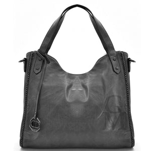 Borsa DUDLIN milano pelle morbida hobo catene cartney spalla morbida grande