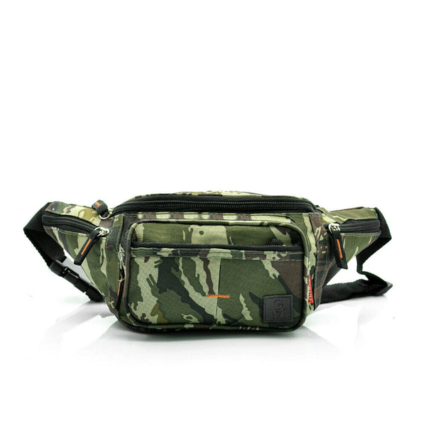 GM marsupio uomo mimetico militare vita spalla softair camouflage casual viaggio