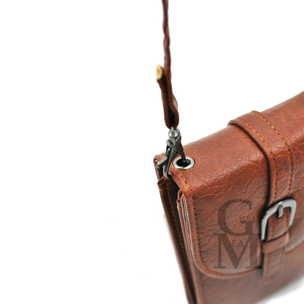 Mini borsa Porta cellulare Borsetta Portafoglio GM donna vintage pelle porta