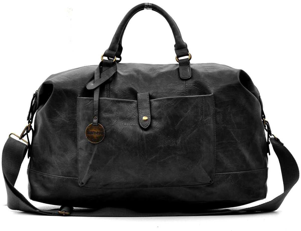 Borsa Da Viaggio Vintage In Pelle Morbida Premium Grande Per Uomini Borsa Da Viaggio Vintage In Pelle Morbida Premium Grande Per Uomini