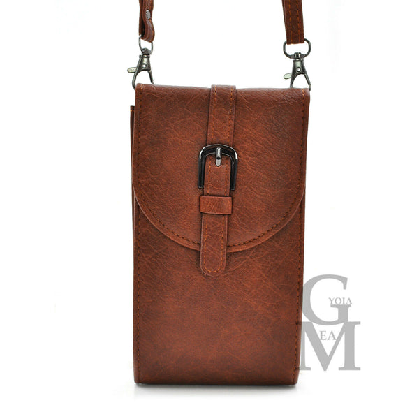 Mini borsa Porta cellulare Borsetta Portafoglio GM donna vintage pelle porta