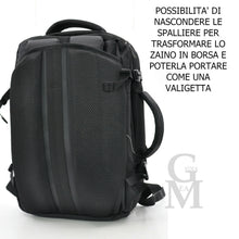 Carica l&#39;immagine nel visualizzatore di Gallery, 2in1 Zaino e borsa cartella 24h COVERI rigido porta pc ufficio laptop documenti