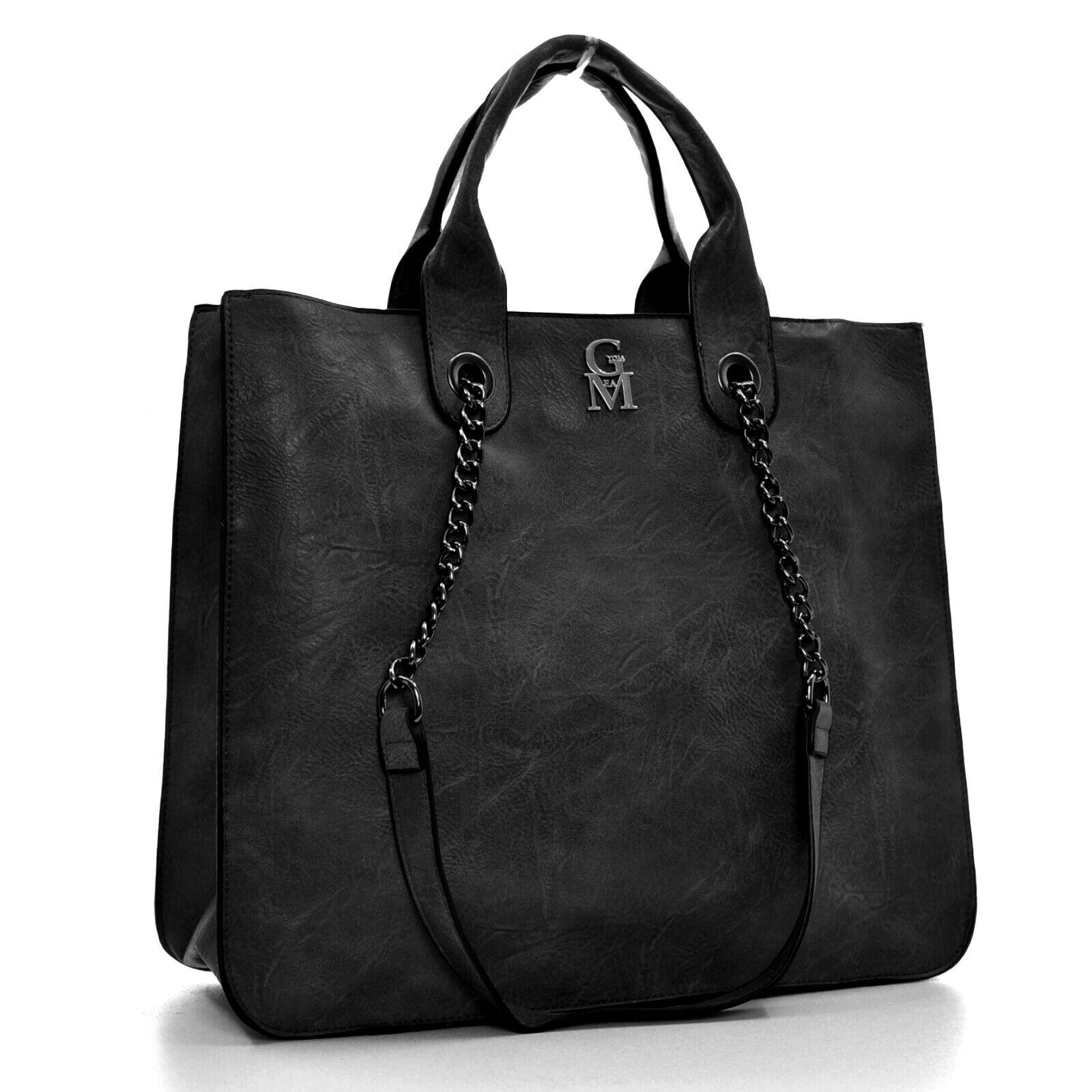 Gyoiamea borsa donna spalla mano lavoro catena tracolla casual capiente cartella