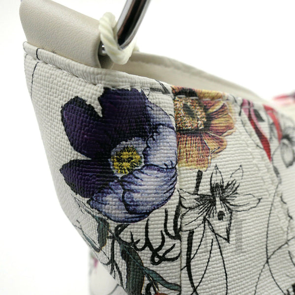 GM Borsa donna colorata fiori tracolla fiorata elegante passeggio postina nuova