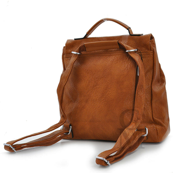 COVERI Borsa zaino cinghia 2in1 trasformabile donna vintage tracolla capiente