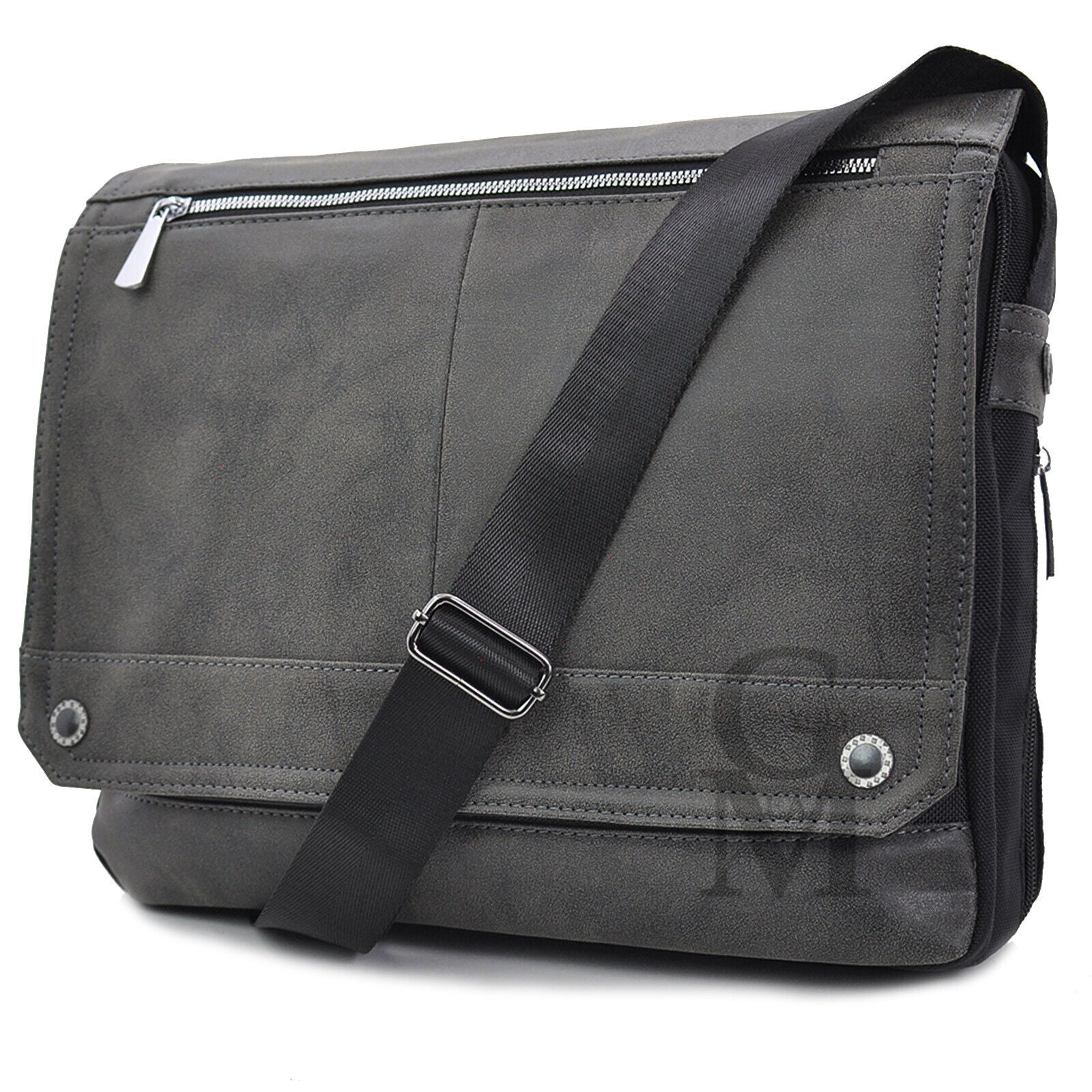 Borsa Lavoro Porta Pc Tracolla Borsa Tracolla Nylon Pelle Uomo