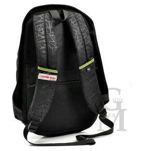 ZAINO ZAINETTO TECNICO 38 L UNIVERSALE MOTO COVERI ITALIA BACK-PACK NERO/VERDE