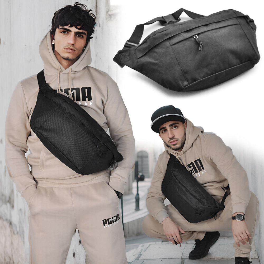 Marsupio Tasche Multiple Uomo Donna Marsupio A Vita Uomo/donna Con 6 Tasche - Per Corsa, Palestra, Lavoro, Poliestere Lavabile Marsupio Multitasca Sport - Foto 10