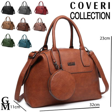 Borsa donna COVERI bauletto nuovo baule pelle particolare artigianale tracolla