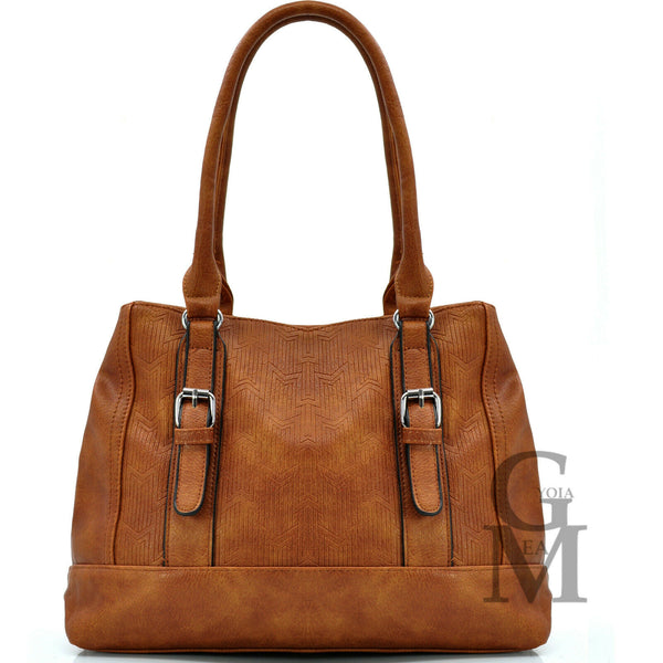 Gyoiamea borsa bauletto effetto particolare tote spalla mano passeggio classic