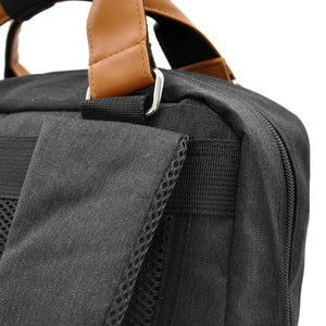 Zaino uomo nylon grande lavoro porta pc moda Viaggio multitasche ufficio tasche