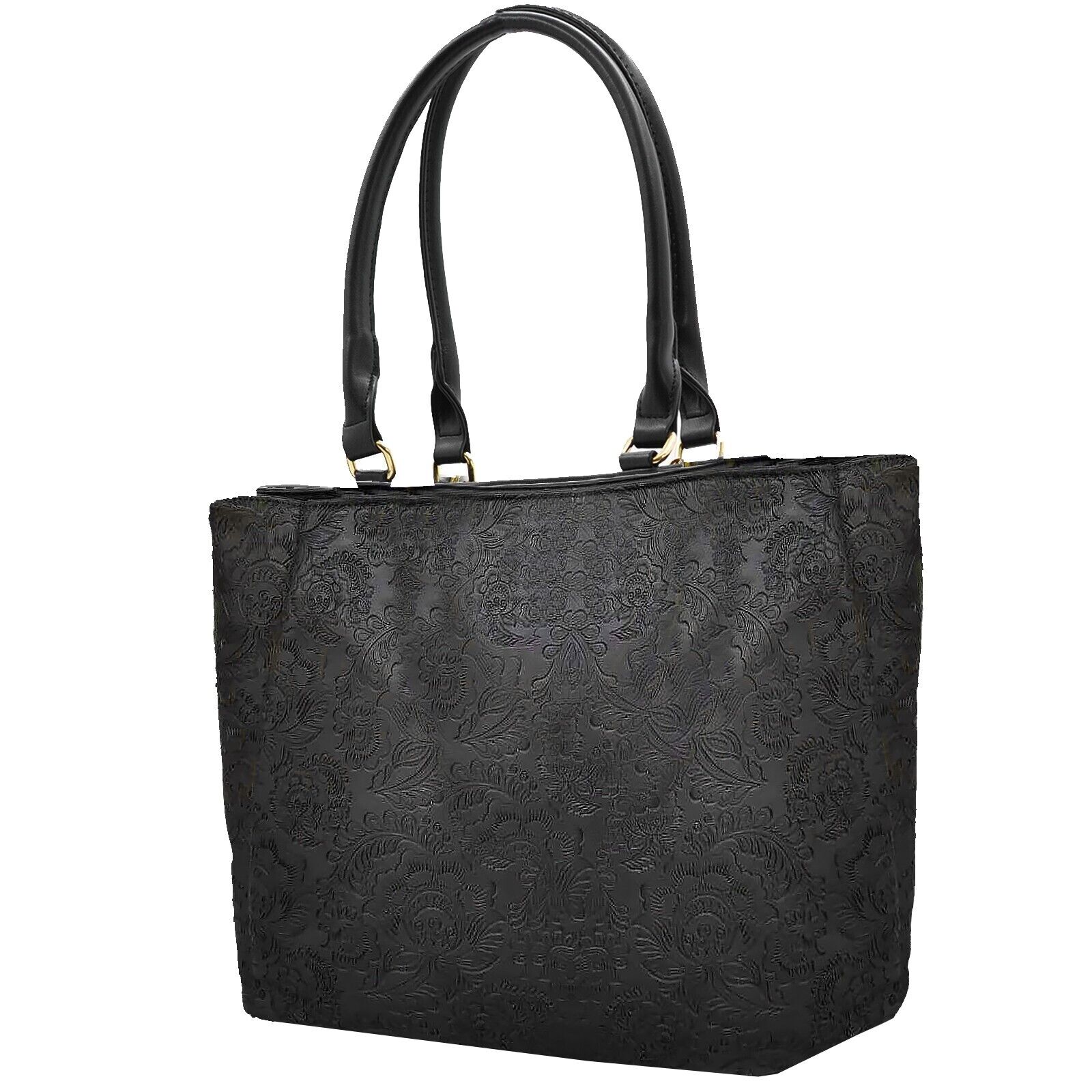 Borsa firmata B. Cavalli italia donna originale elegante stile ricamata floreale