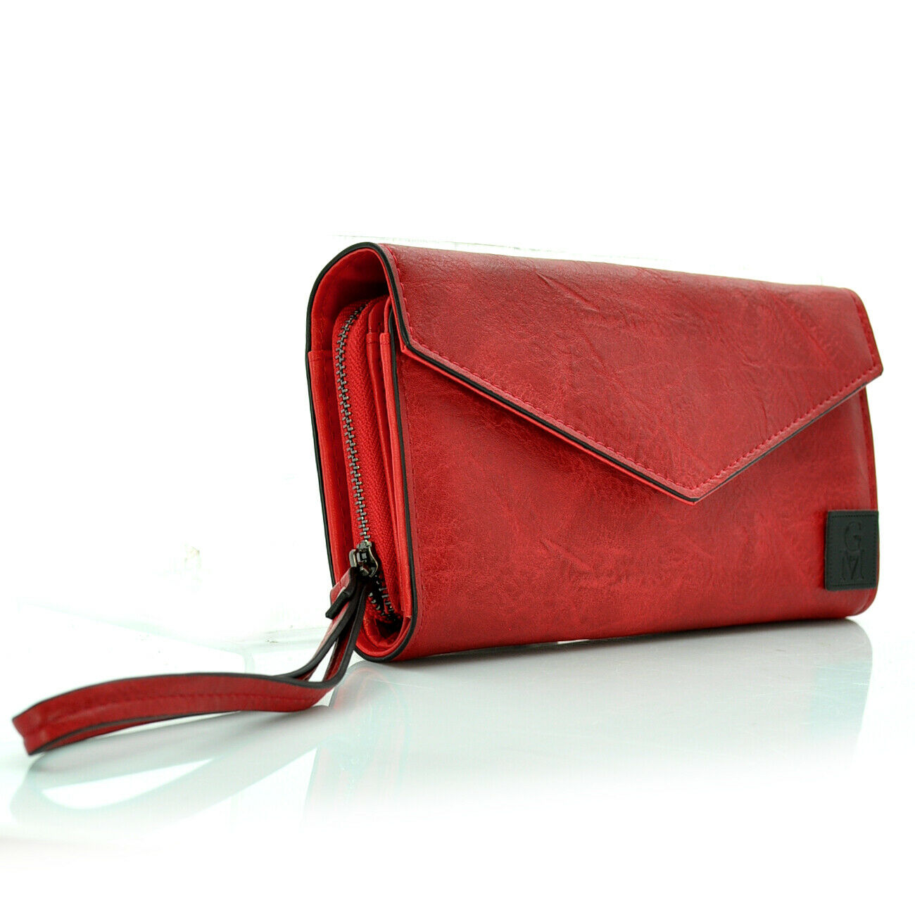 Zaino Uomo Donna Multi Tasche Firmato ITALIA Pelle Nero Elega - Foto 6