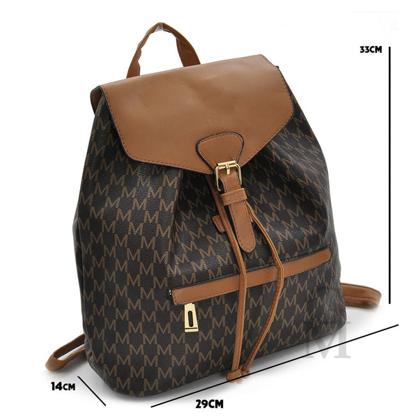 Zaino GMK donna originale nuovo vintage viaggio zainetto pelle passeggio moda