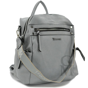 COVERI Borsa zaino cinghia 2in1 trasformabile donna colorata tracolla capiente