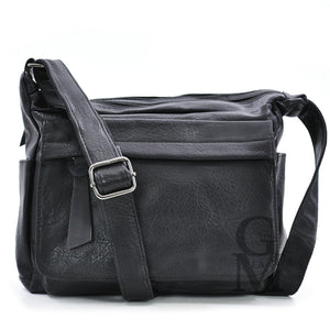 Gyoiamea Borsa originale tracolla messenger donna nera vintage tasche moda nuova