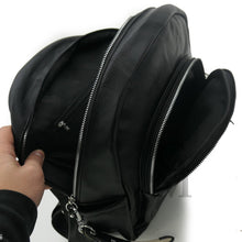 Carica l&#39;immagine nel visualizzatore di Gallery, 2in1 originale zaino borsa COVERI nero nuovo donna zainetto casual pelle nuovo